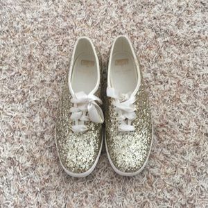 Kate Spade glittery keds
